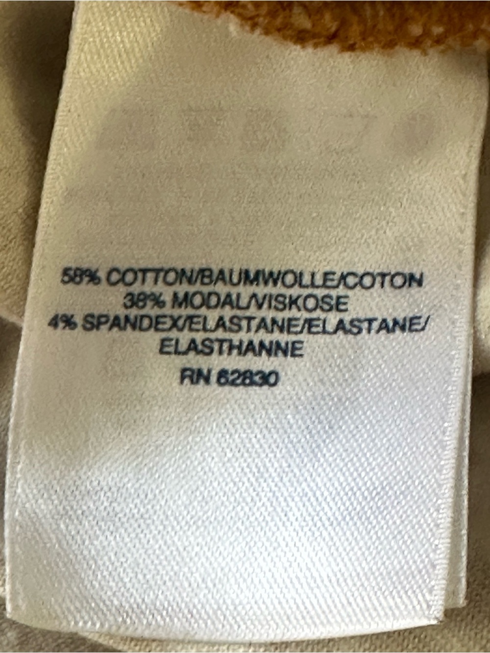 Lands End Sleeveless Tan/White Floral V-Neck Midi Dress. Size Large - Picture 10 of 10